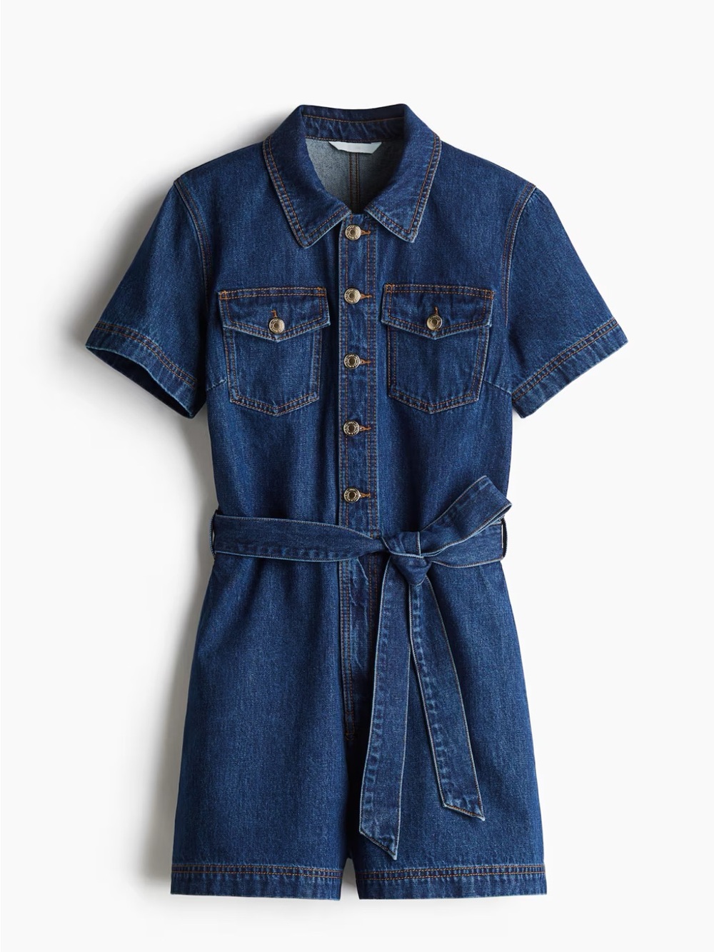 H&M Dark Blue Denim romper